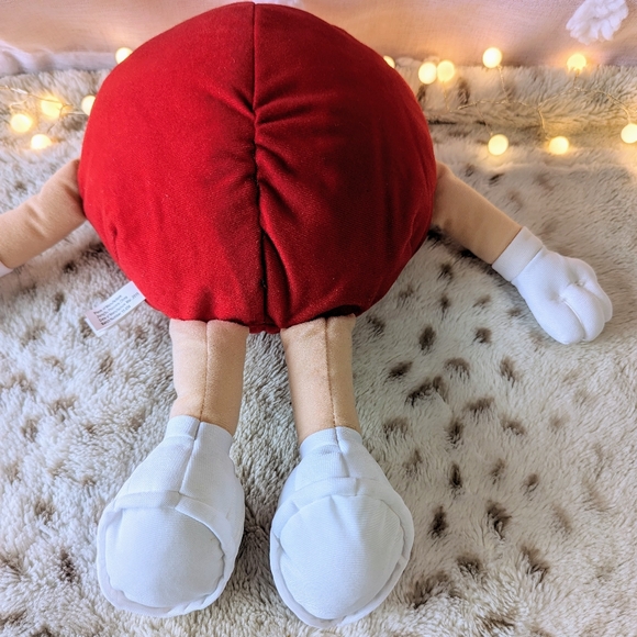Red M&M Plushie - Picture 11 of 12